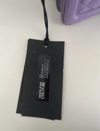 Bolso Versace Jeans Couture Morado Dorado