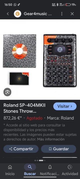 Roland SP404 MKII Stones Throw Ed. Limitada
