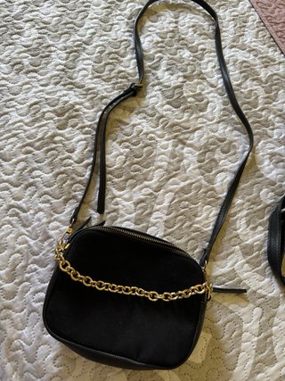 Bolso bandolera mochila terciopelo y bolso de ante