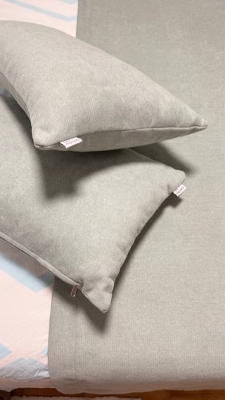 Cobre pés 60x230cm + 2 Almofadas 55x35