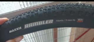 Cubierta Maxxis Rambler 700x40C EXO Gravel