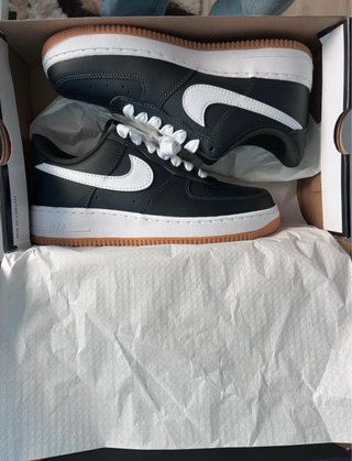 Nike Air Force 1 Negras y Blancas