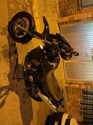 Yamaha XT660X Supermotard Negra
