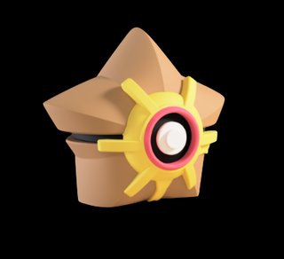 Pokéball de Staryu Impresa en 3D