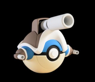 Pokéball de Mega Blastoise Impresa en 3D