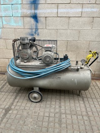 Compresor de aire con manguera