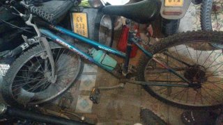 Bicicleta Montaña Azul