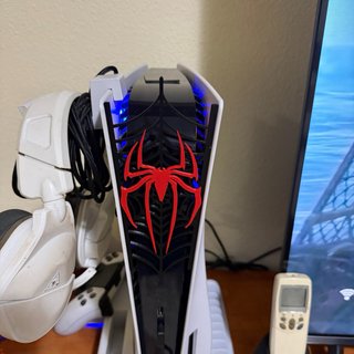 Adorno PS5 Spider-Man Nero e Rosso