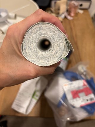 Colla per carta da parati e strumenti