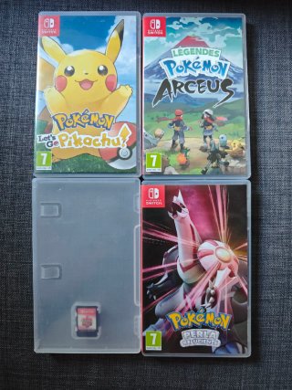 Pack 4 Juegos Pokémon Nintendo Switch