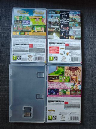 Pack 4 Juegos Pokémon Nintendo Switch