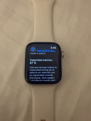 Apple Watch SE 2022 Plata Blanco