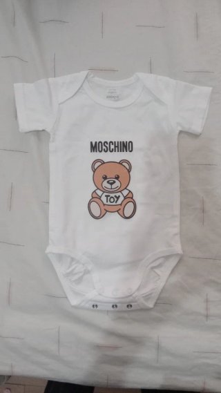 Body Moschino Orso Giocattolo Bianco