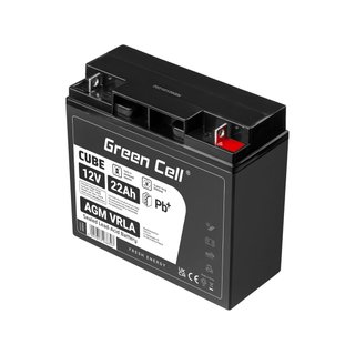 Batteria Green Cell piombo 12 V 22 Ah AGM