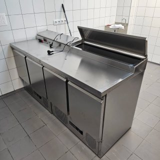 Mesa Refrigerada Profesional Acero Inox