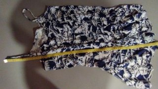 Mono corto H&M Talla XS Estampado Palmeras