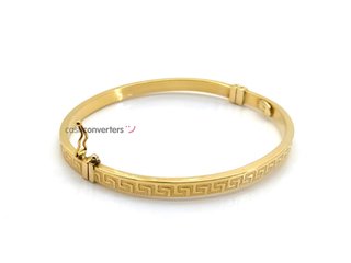 brazalete oro 18k