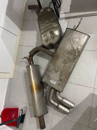 Línea de escape Seat León MK3 2.0 TSI