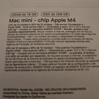 Mac mini M4 16GB RAM
