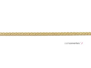 cadena oro 18k 22cm