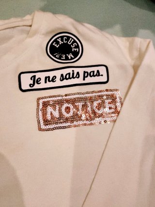 Camiseta M Crema