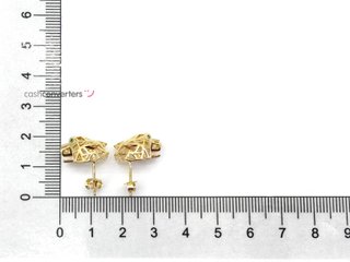 pendientes oro 18k