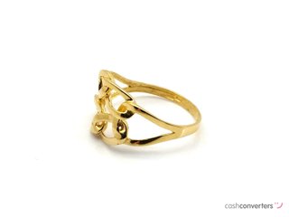 anillo oro 18k