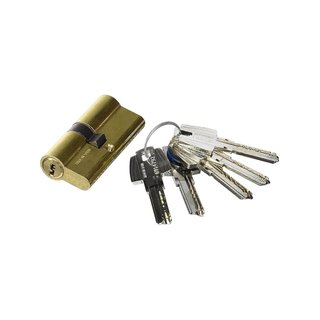 Tesa Seguridad T60 cilindro chiave piatta ottonato