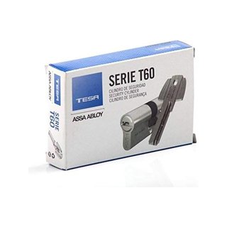 Tesa Seguridad T60 cilindro chiave piatta ottonato