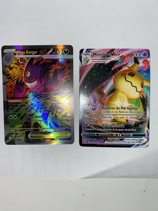 Mega Gengar ex 240/193 SAR + Mimikyu VMAX 069/172