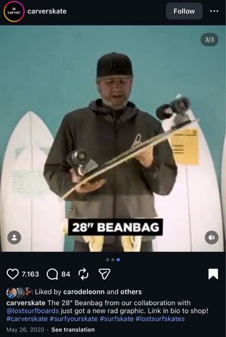 Skate Carver Lost Mayhem 28'