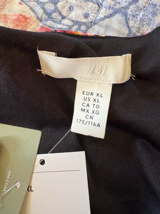 Vestito midi a portafoglio floreale H&M taglia  XL
