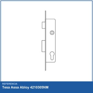 Tesa Assa Abloy 4210305NM Tesa cerradura monopunto