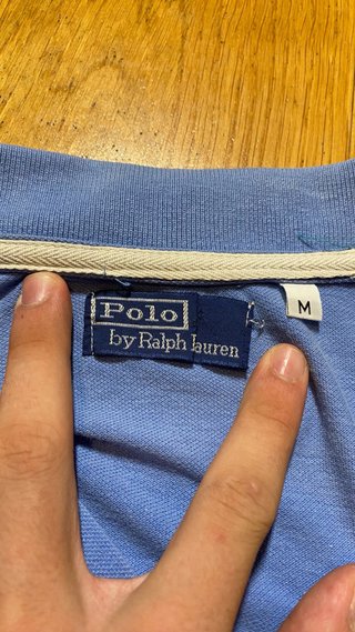 Polo Ralph Lauren Azul Claro Vintage