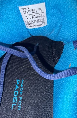 Asics Gel-Game 9 Scarpa Padel Uomo Blu