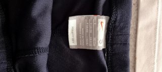 Completo tennis donna Nike bianco/nero