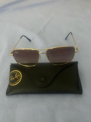 Gafas de Sol Ray-Ban Doradas Marrones
