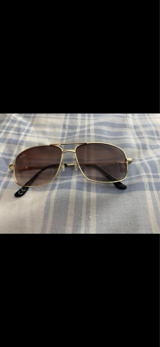 Gafas de Sol Ray-Ban Doradas Marrones