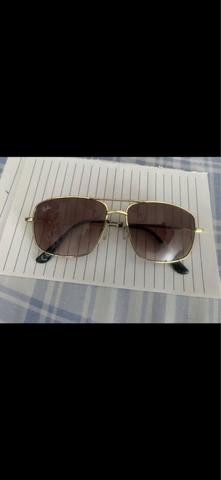 Gafas de Sol Ray-Ban Doradas Marrones