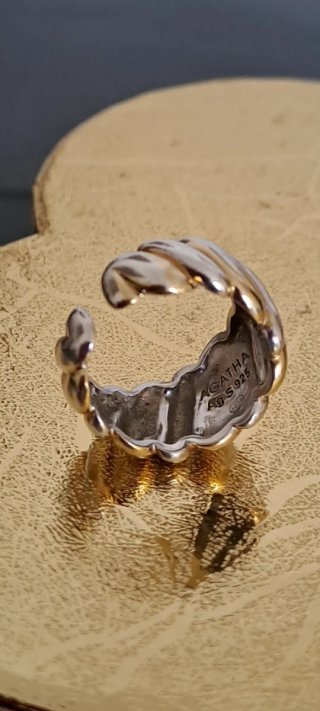 Anello Agatha Argento 925 Misura 16