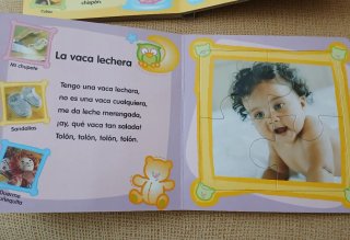 Libros Puzzles Canciones y Nanas para Bebé