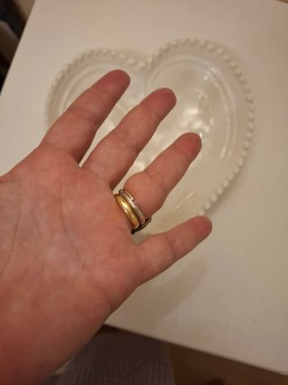 Anello pietra quarzo naturale rosa