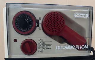 Calefactor y Secador DeLonghi Vintage Caldobagnoph