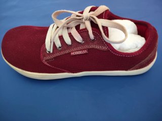 Zapatillas barefoot HUBIGEAR rojas