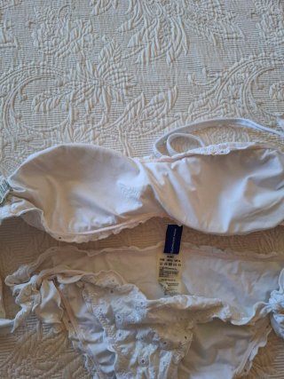 Bikini bianco sangallo Bikiniworld
