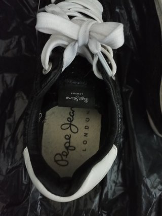 Zapatillas Pepe Jeans Negro Blanco 38
