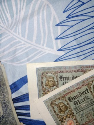 Lote 17 Billetes Antiguos Principio siglo XX .