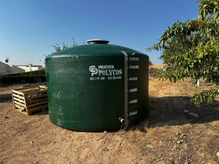 Tanque Poliéster Riego 12.000Len varias medidas