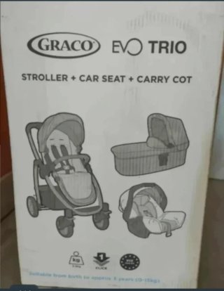 Silla paseo + capazo + silla auto ISOFIX