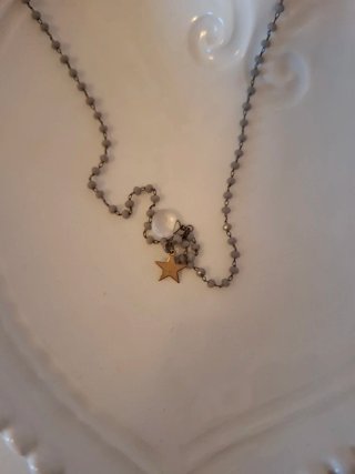 Collana rosario con ciondolo